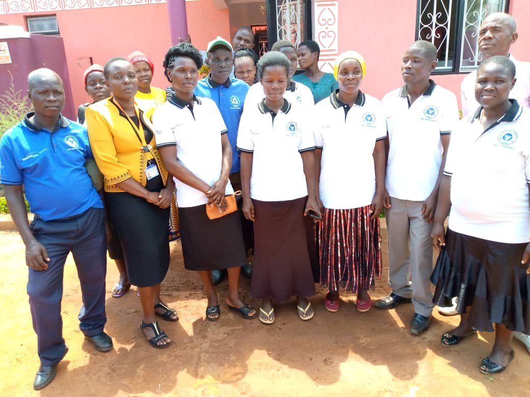 Women working together in Uganda