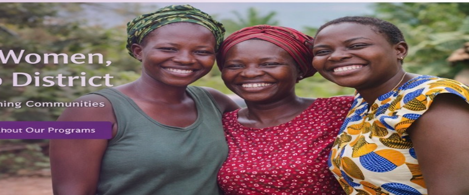 Women gathering in community