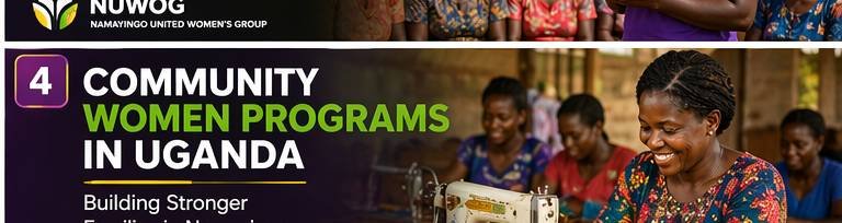 Community women’s programs in Uganda helping families