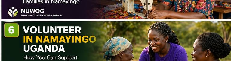 Volunteer in Namayingo, Uganda, supporting women’s empowerment
